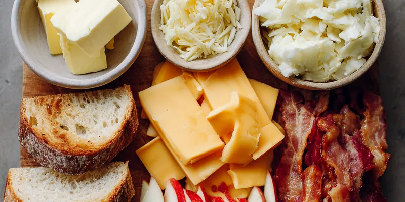 Apple Bacon Grilled Cheese