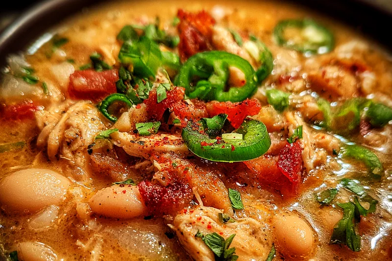 Fresh ingredients for Cajun White Chicken Chili laid out on the counter