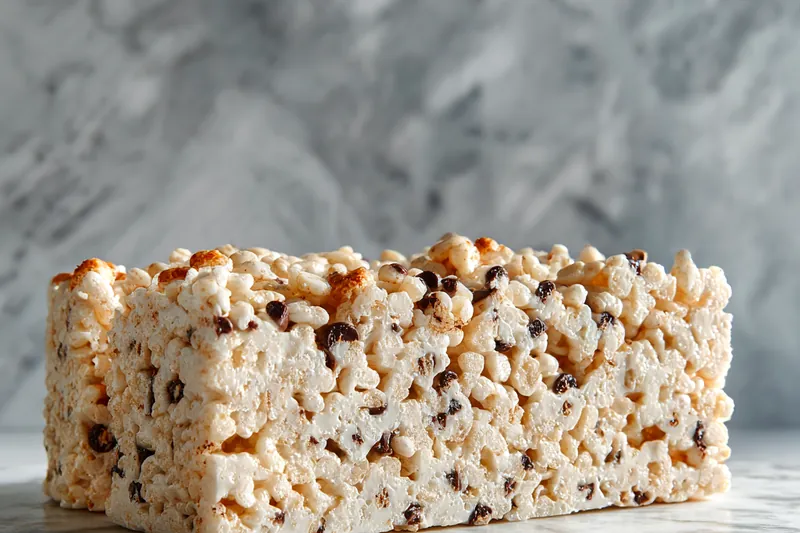Ingredients for Muddy Buddy Rice Krispies Treats displayed on a kitchen counter
