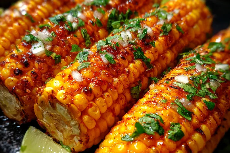 Grilling corn on the cob for the perfect char