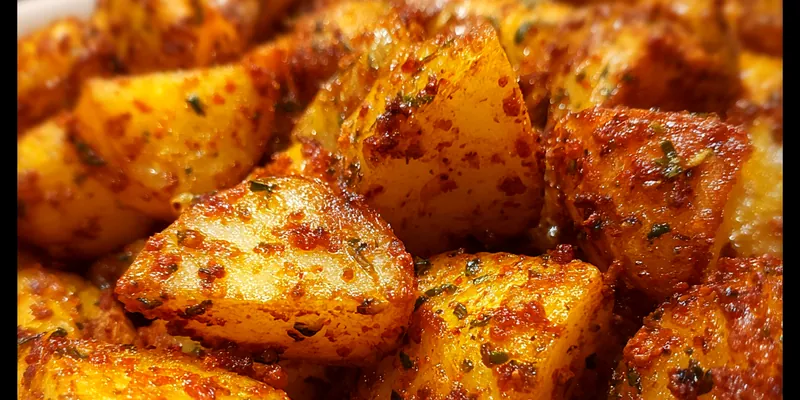 Spicy Crispy Cajun Potatoes