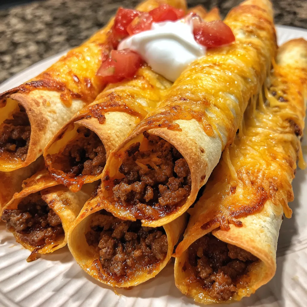 Cheesy Taco Sticks with Crispy Coating and Spicy Dipping Sauce - tertiary view