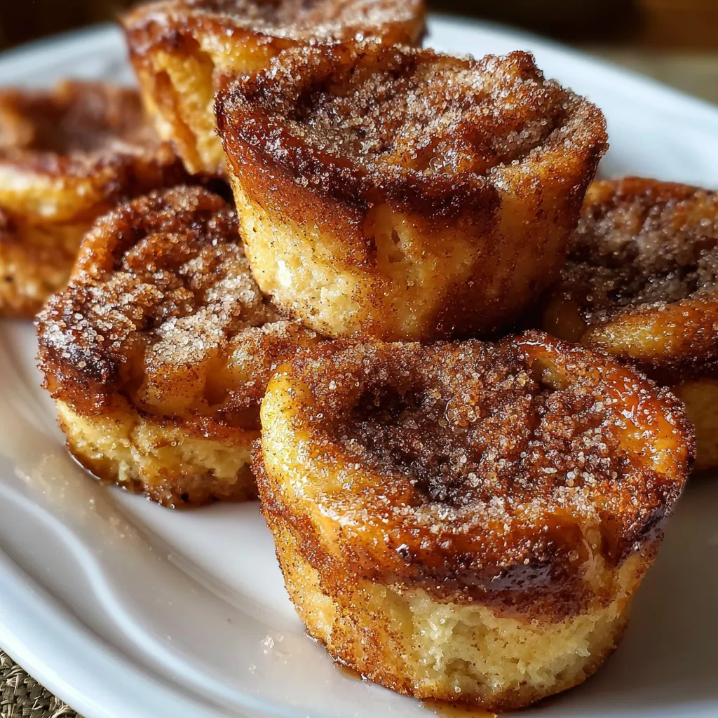 Decadent Cinnamon Roll French Toast Bites with Cream Cheese Glaze - secondary view