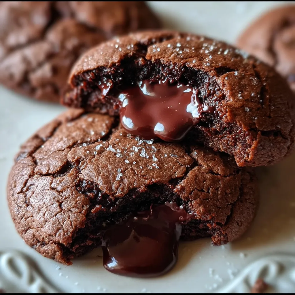 Ultimate Chocolate Lava Cookies with Molten Centers and Rich Cocoa Flavor - secondary view