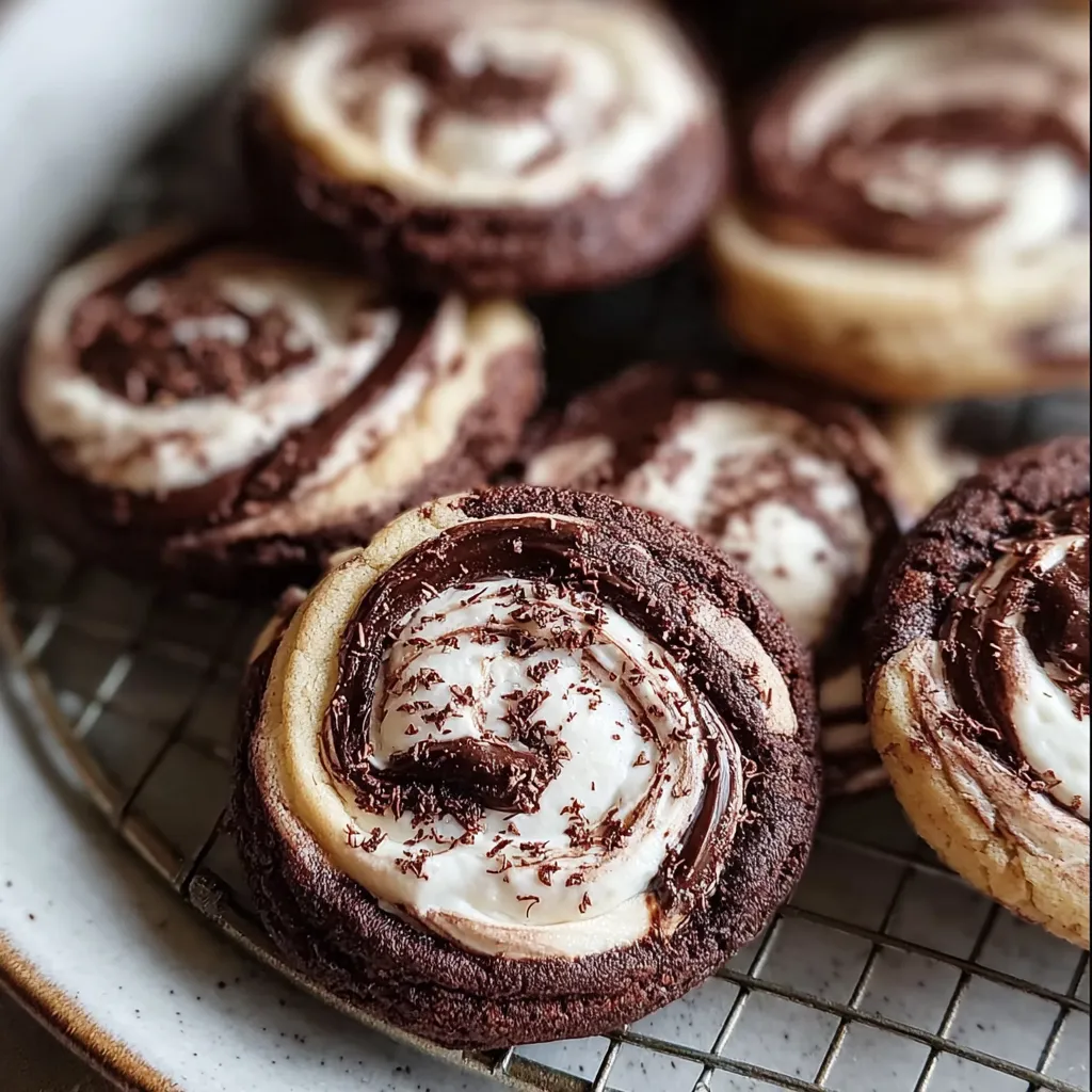Ultimate Handmade Chocolate Marshmallow Swirl Cookies with Gooey Centers - secondary view