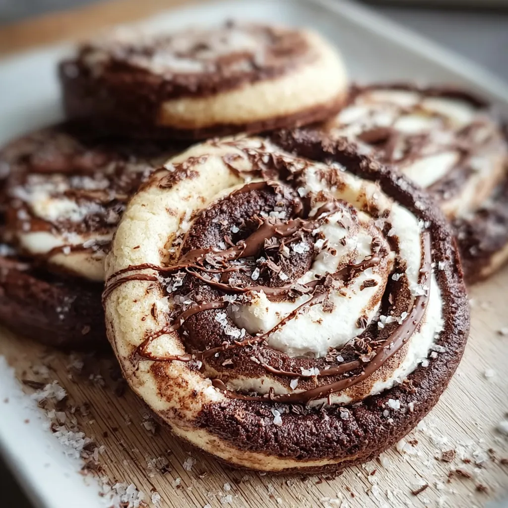 Ultimate Handmade Chocolate Marshmallow Swirl Cookies with Gooey Centers - main view