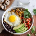 Colorful and nutritious breakfast bowl filled with fruits, grains, and nuts