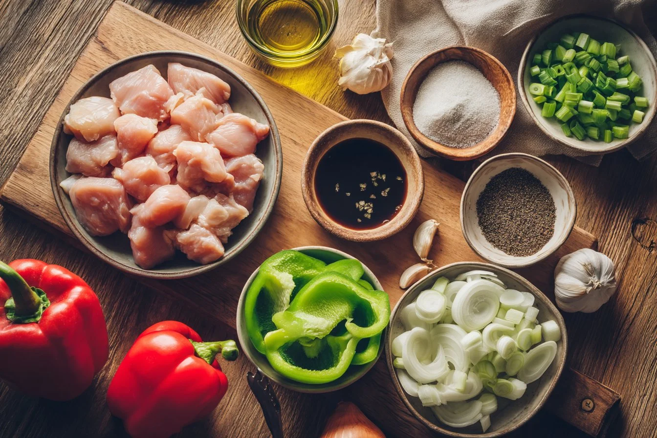 Black Pepper Chicken