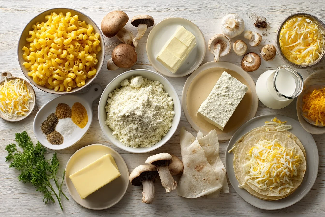 Mac and Cheese Quesadillas