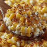 Creamy honey butter corn dish served in a bowl
