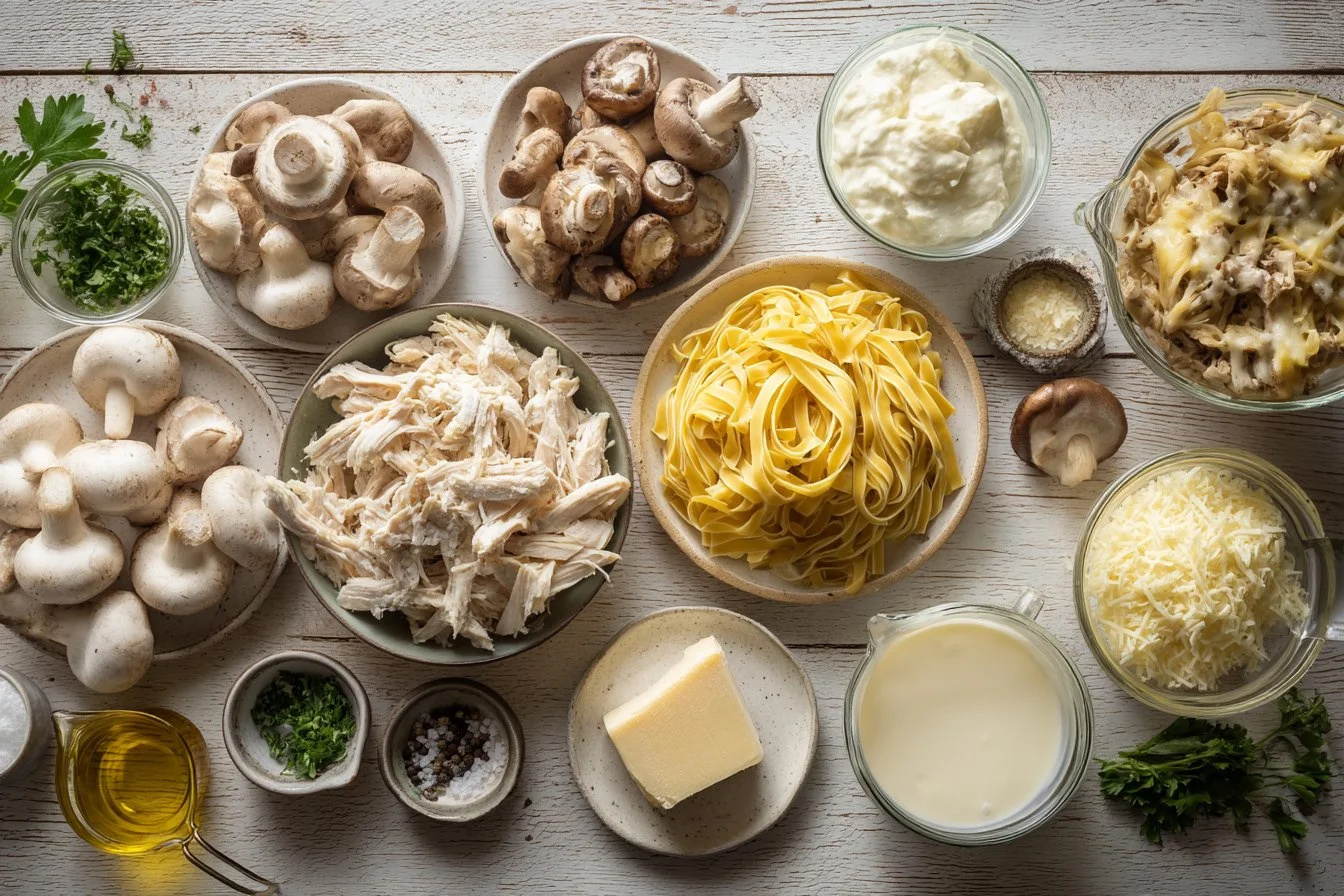 Easy Chicken Tetrazzini