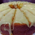 Delicious Lemon Cream Cheese Pound Cake with a bright lemon glaze
