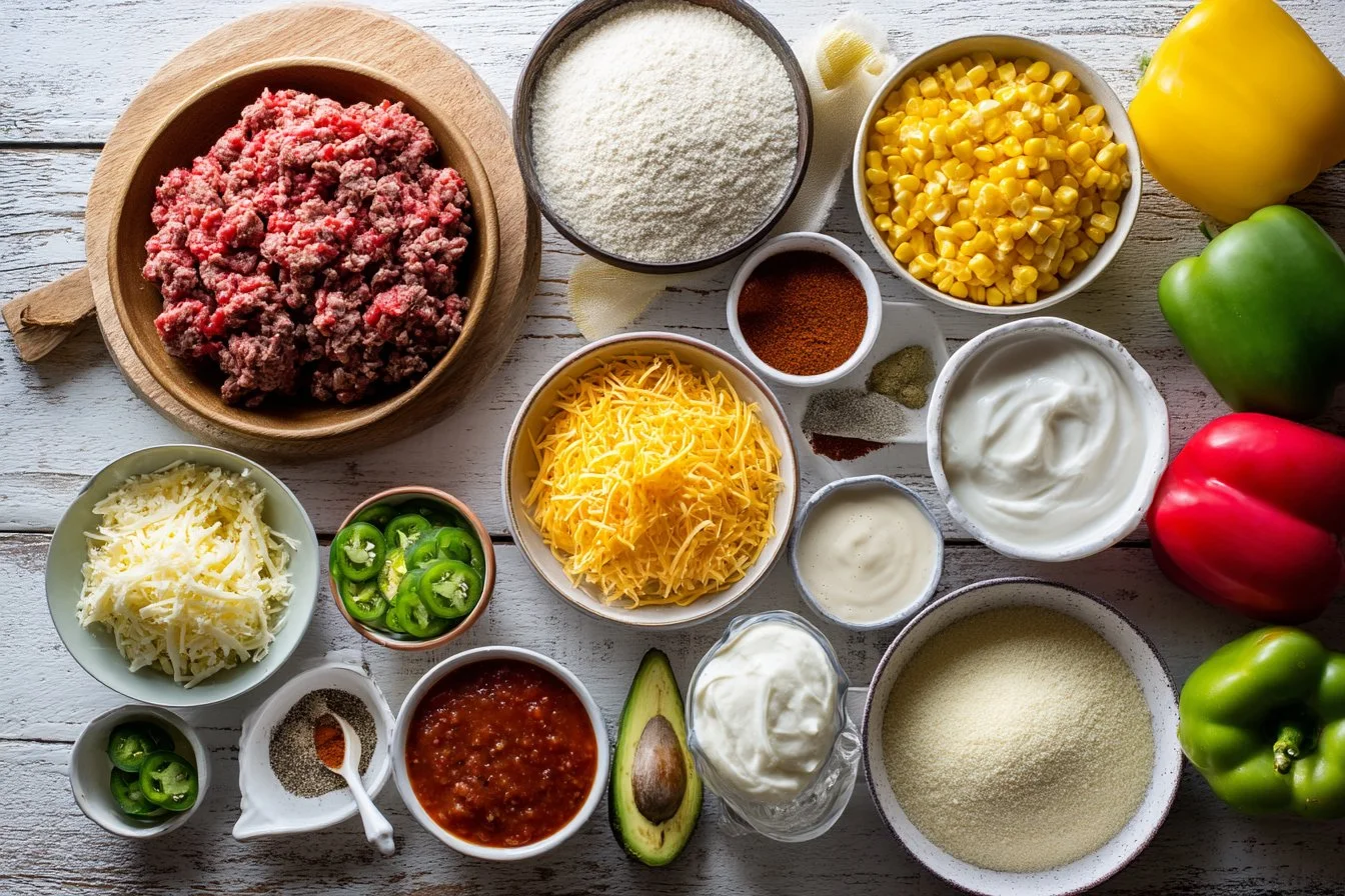 Mexican Cornbread Casserole