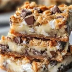 Delicious homemade 7-layer bars ready to enjoy with layers of chocolate, coconut, and nuts.