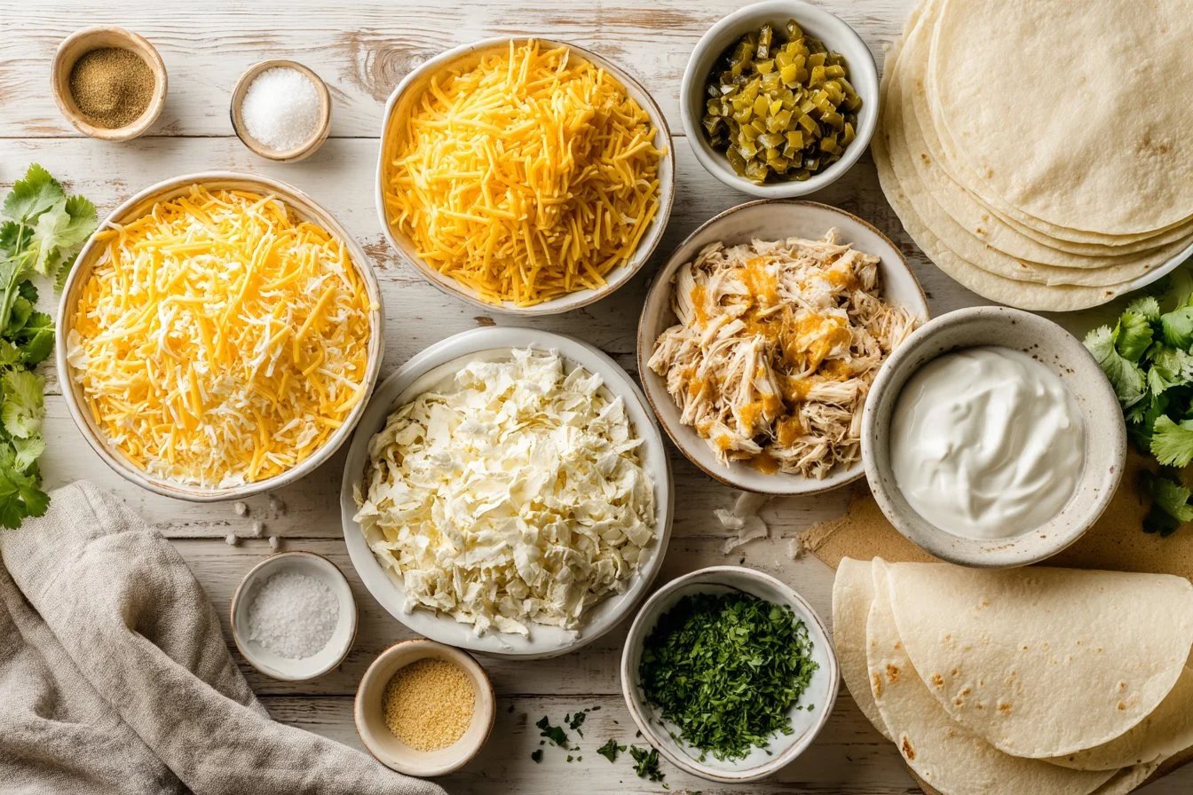 Mexican Green Chile Enchiladas