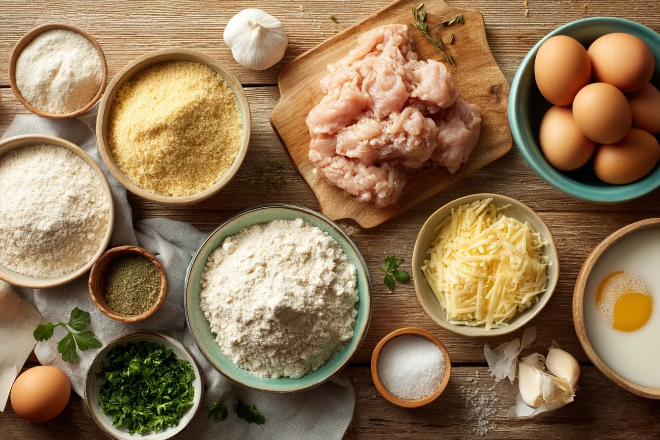 Melt-in-Your-Mouth Garlic Parmesan Chicken Meatloaf
