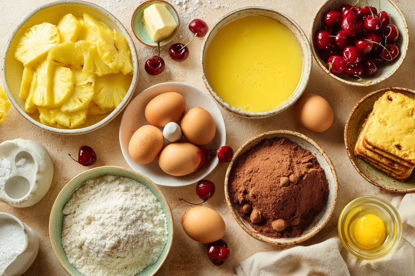 Pineapple Upside Down Muffins