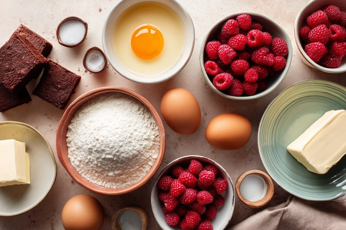 Raspberry Cheesecake Brownies