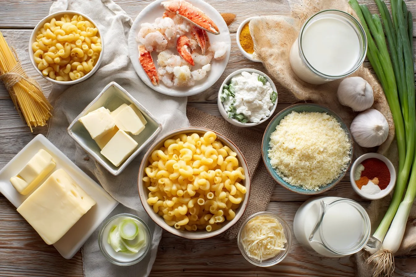 Seafood Macaroni and Cheese