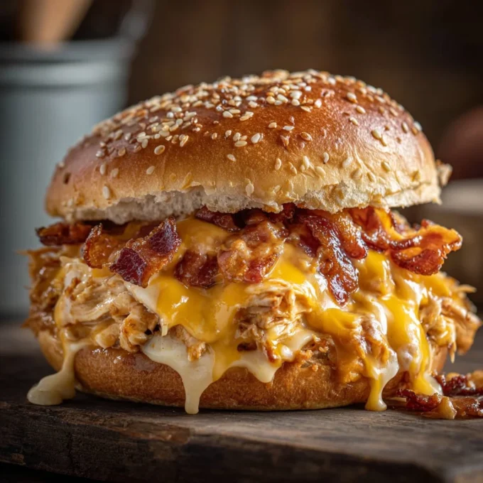 Delicious Crack Chicken recipe with creamy texture and savory flavors