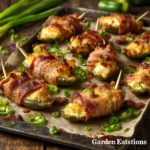 Garden Gator eggs in a lush garden setting.