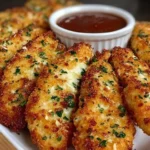 Crispy ranch butter chicken served with herbs and spices