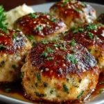Delicious Garlic-Parmesan Meatloaf, a savory and flavorful dinner option.