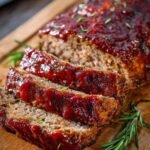 Smoked Meatloaf with a Sweet Barbecue Glaze