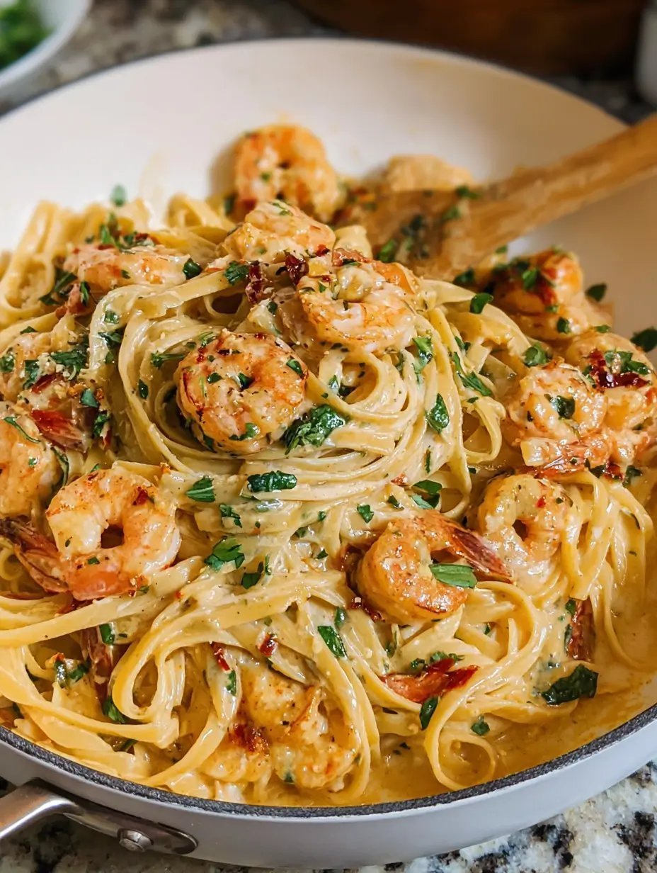 Cajun Creamy Shrimp Pasta