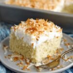 Creamy Coconut Poke Cake