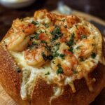Seafood-Stuffed Bread Bowl