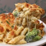 Chicken and Broccoli Alfredo Bake