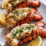 Lemon-Garlic Butter Baked Lobster Tails