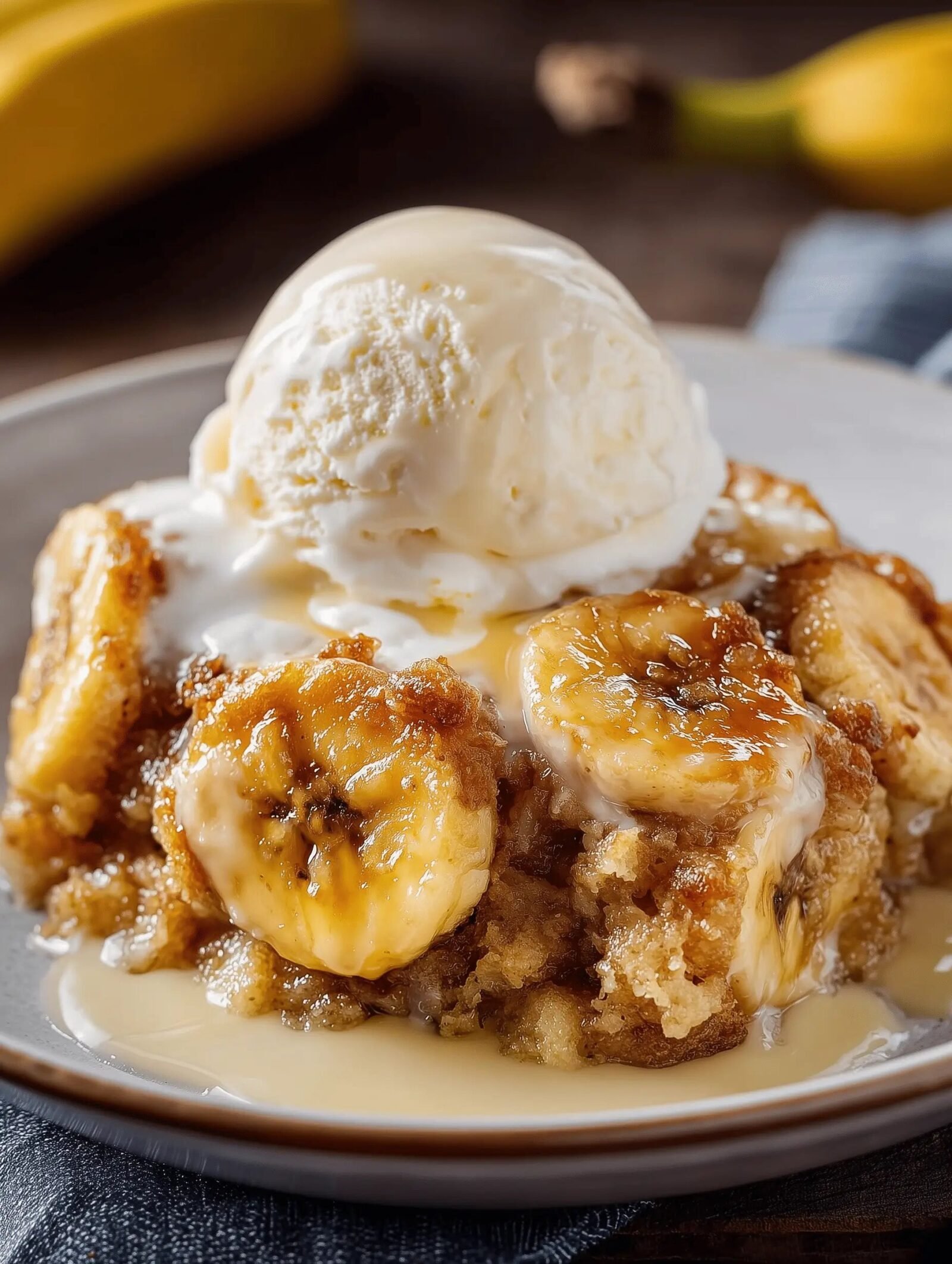 Banana Cobbler from the Old South