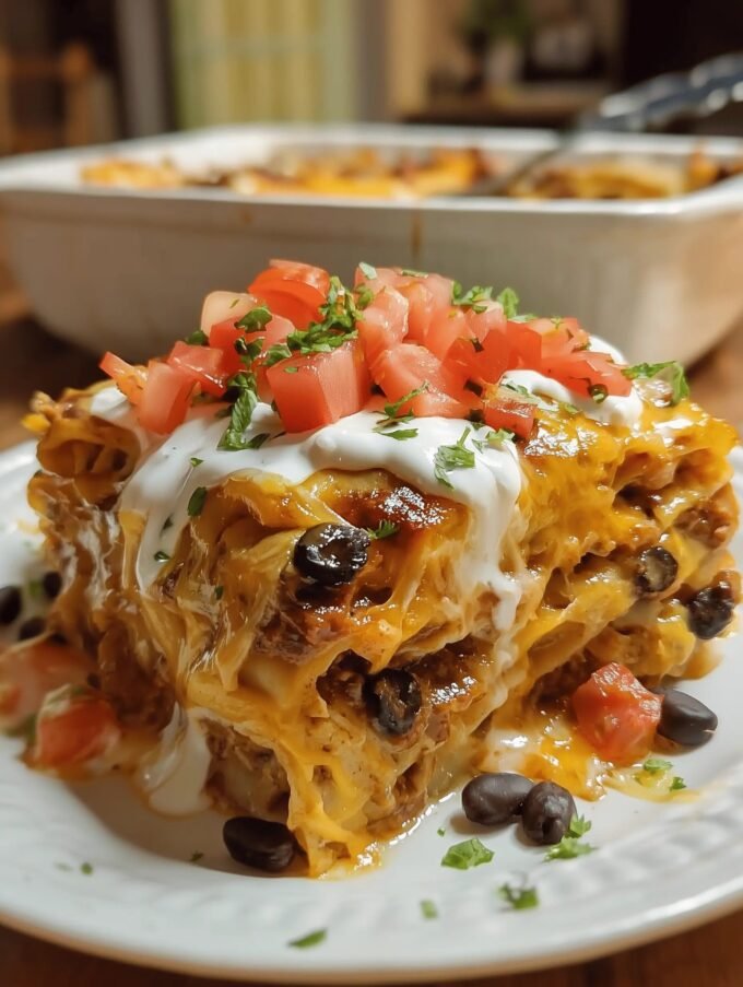 The Mexican White Trash Casserole