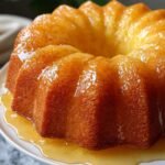 Tropical Pineapple Juice Cake