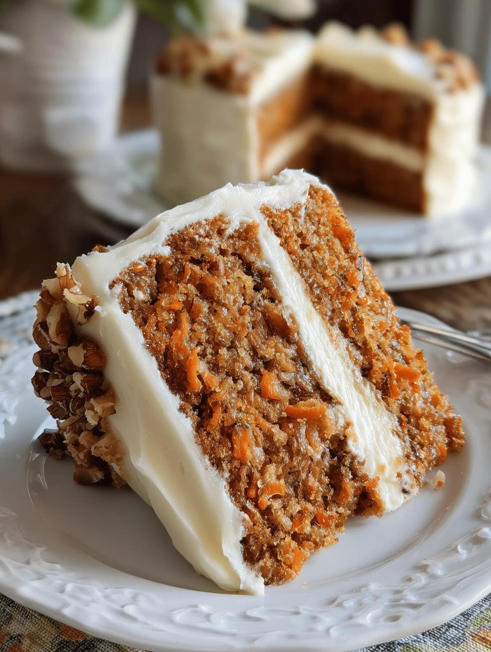 Old-Fashioned Carrot Cake from Scratch