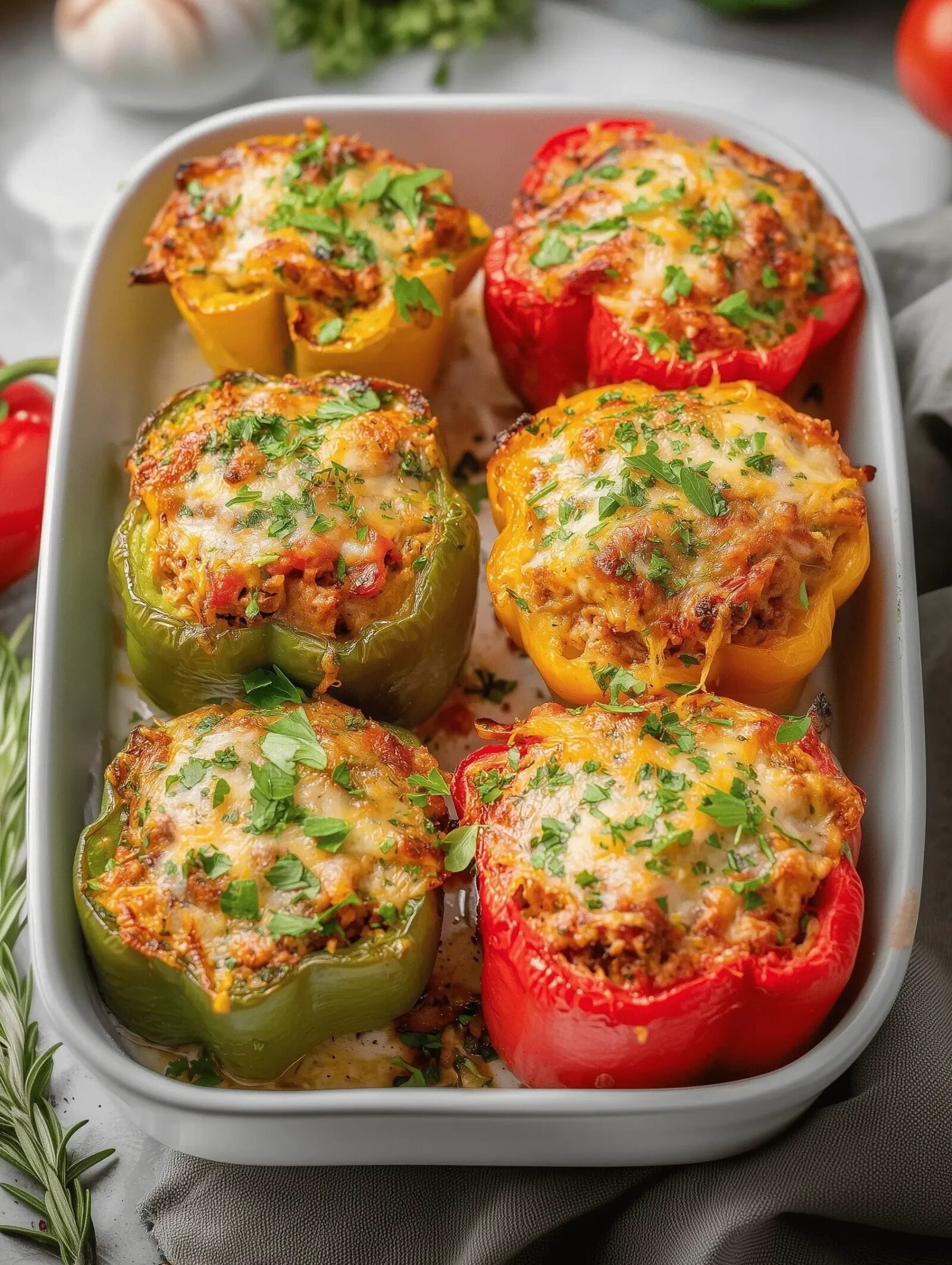 Keto-Friendly Stuffed Peppers
