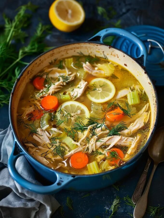 Healthy Chicken Soup: Easy and Delicious Home Cooking
