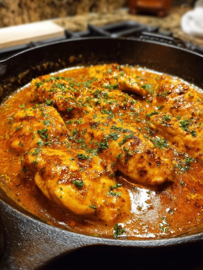 Texas-Style Butter Chicken Skillet