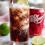 Delicious Dirty Dr Pepper cocktail with a unique flavor twist