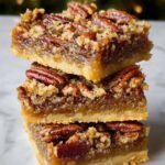 Old-Fashioned Pecan Pie Bars