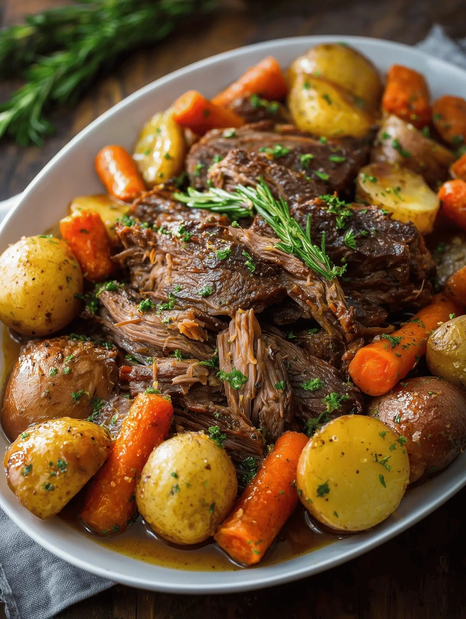 Pot Roast in the Slow Cooker