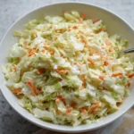 Delicious KFC-style coleslaw served in a bowl