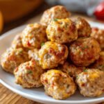Cream Cheese and Rotel Sausage Balls