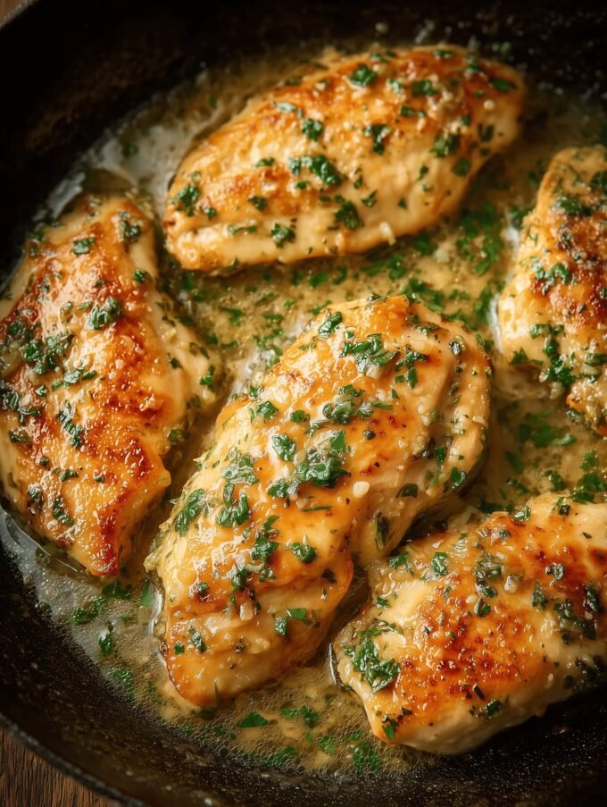 Garlic Butter Chicken Skillet