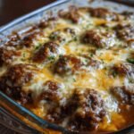 Hearty Amish Hamburger Steak Bake