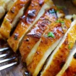 Honey-Lime Glazed Chicken served with vibrant sides.
